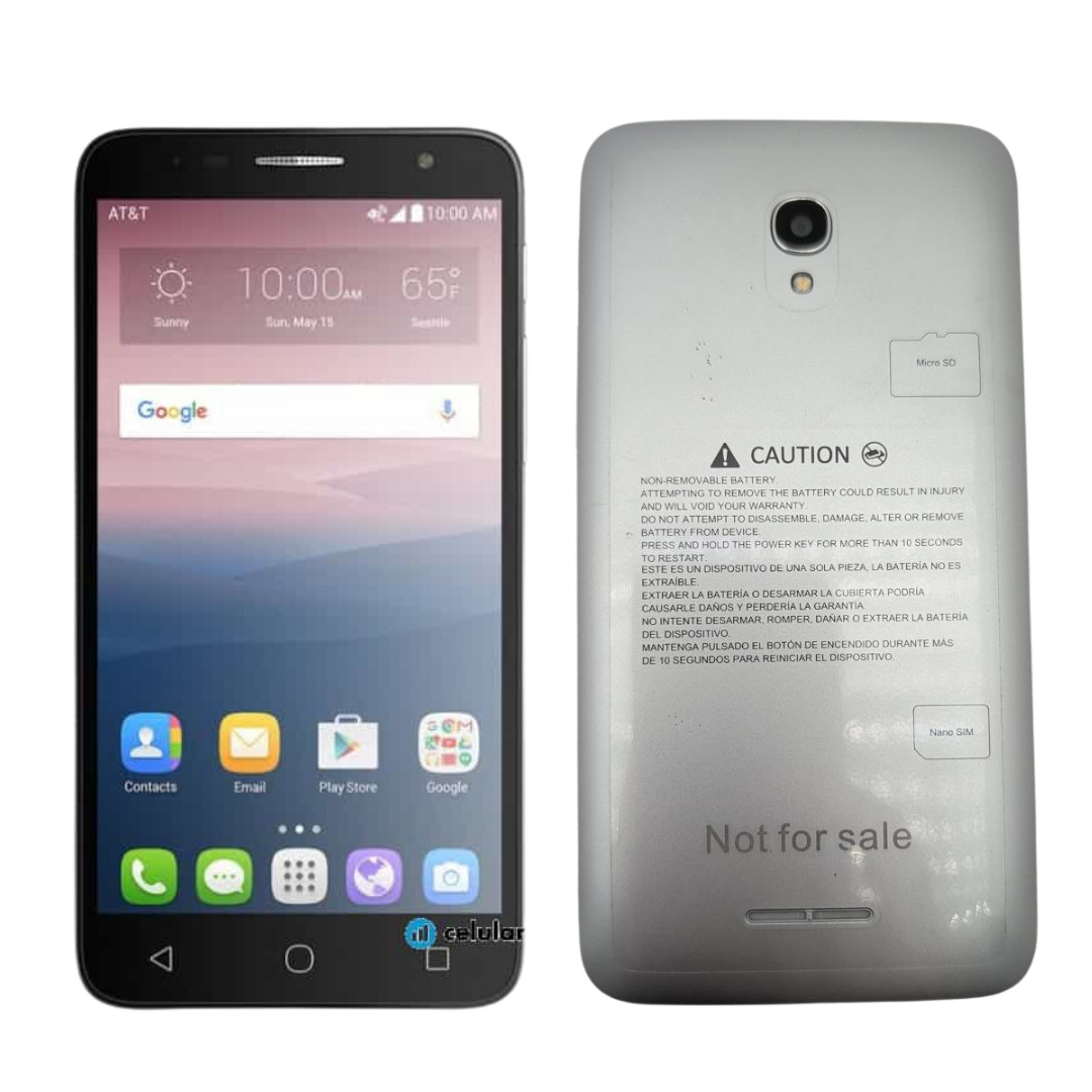 Alcatel OneTouch Allura AT&T Locked Smartphone 16GB 5.5″ Display 8MP Android