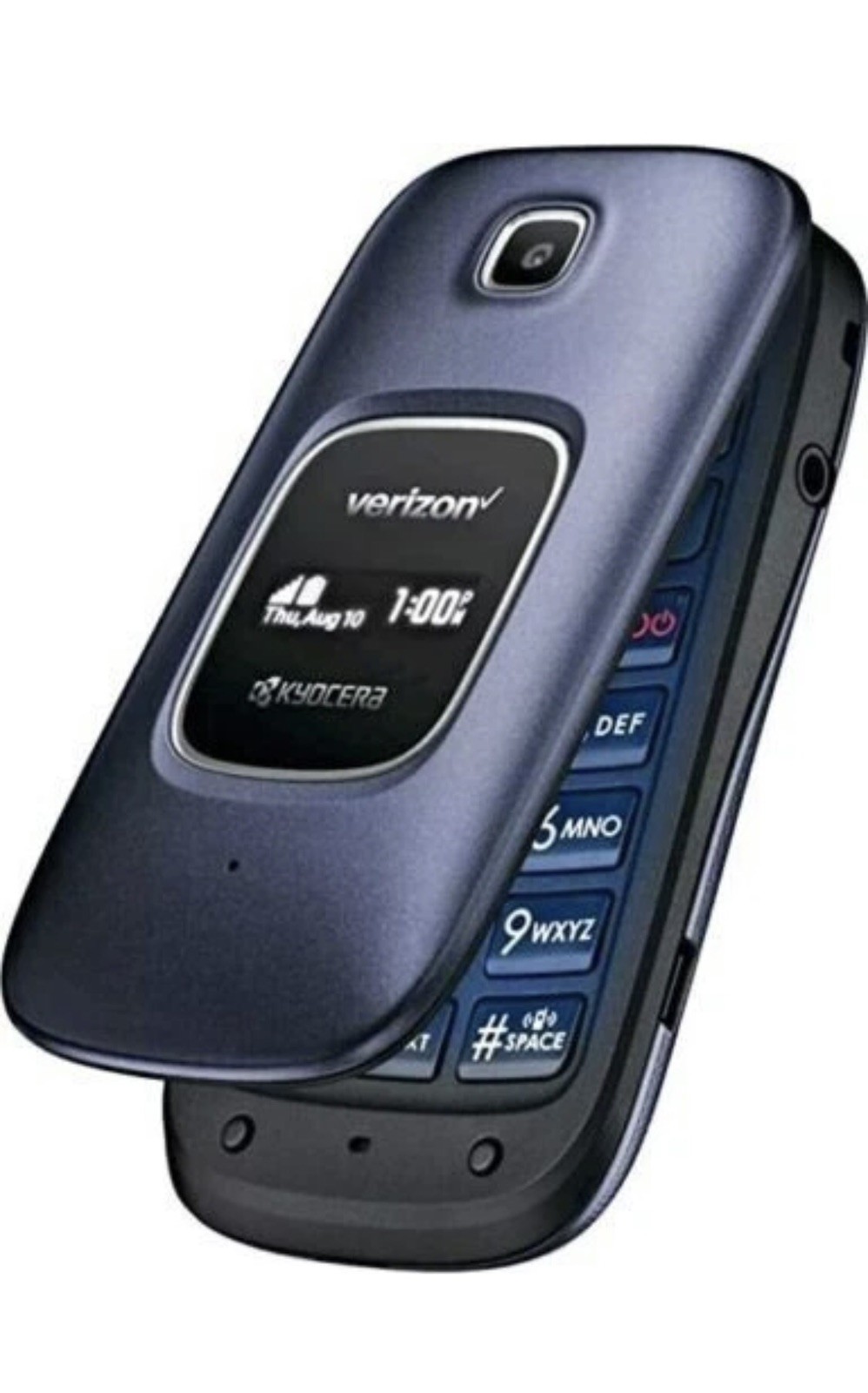 Kyocera Cadence S2720 Kosher Verizon 4g LTE Camera Flip Phone Original