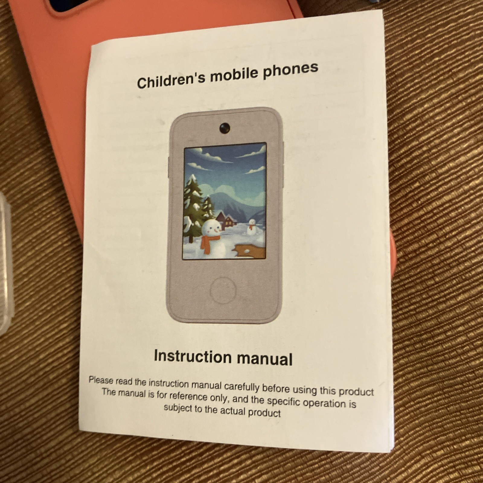 Kids Smart Phone, 4.5″x2.5″ size Kid Phones 3 up. New in Box