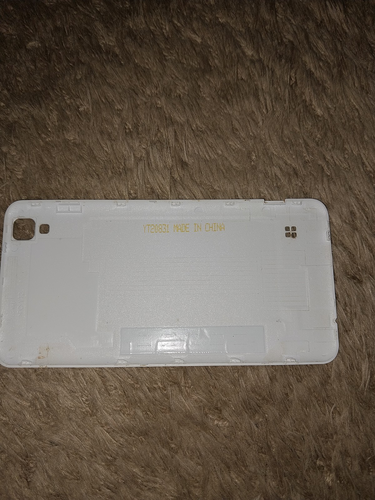LG Tribute HD White 16GB Boost Mobile 4G LTE Prepaid Smartphone UNTESTED NO BATT