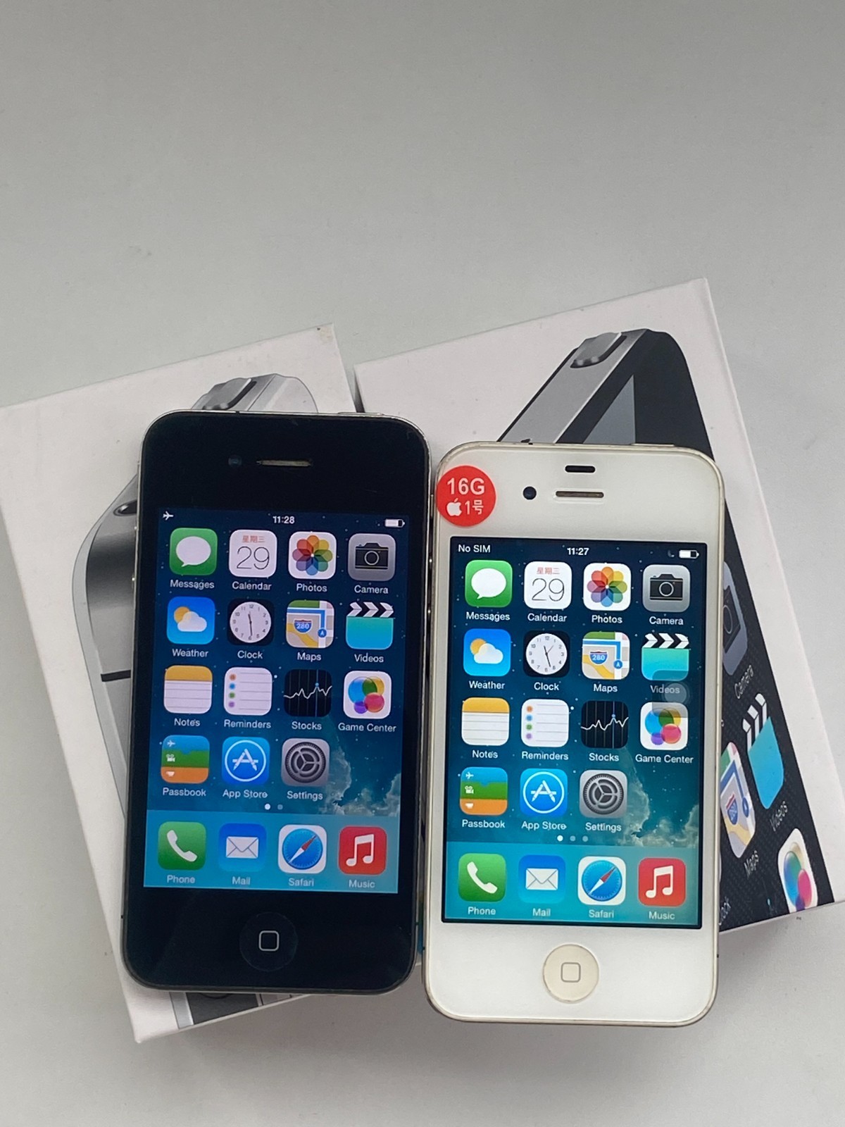 Apple iPhone 4 Unlocked iOS7 White Black 8GB 16GB 32GB Tested and Function well