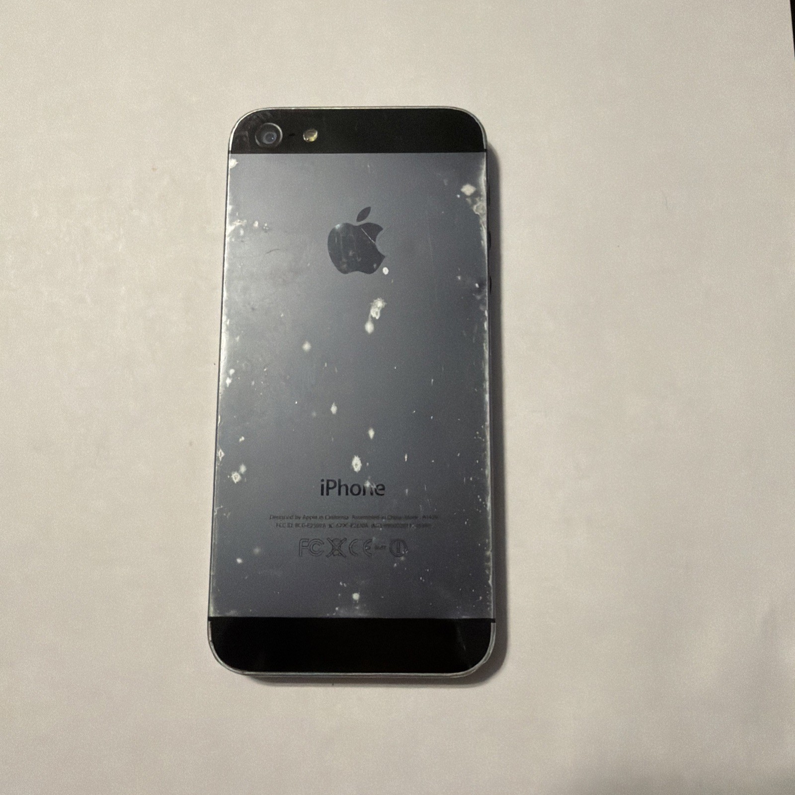 Apple iPhone 5 – 16GB – Black – Unlocked – A1429.