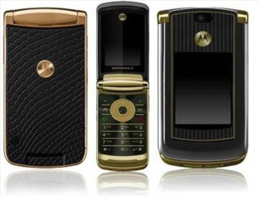 Motorola Razr2 V8 Unlocked Gold Luxury