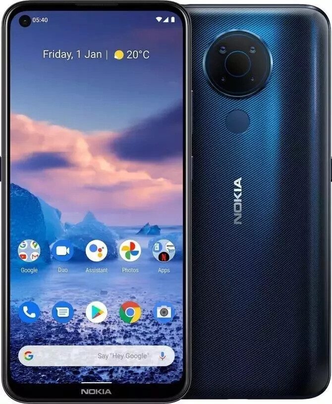 Original Nokia 5.4 Dual SIM 4G LTE 4/64GB 4/128GB ROM 48.0MP Unlocked 6.39″