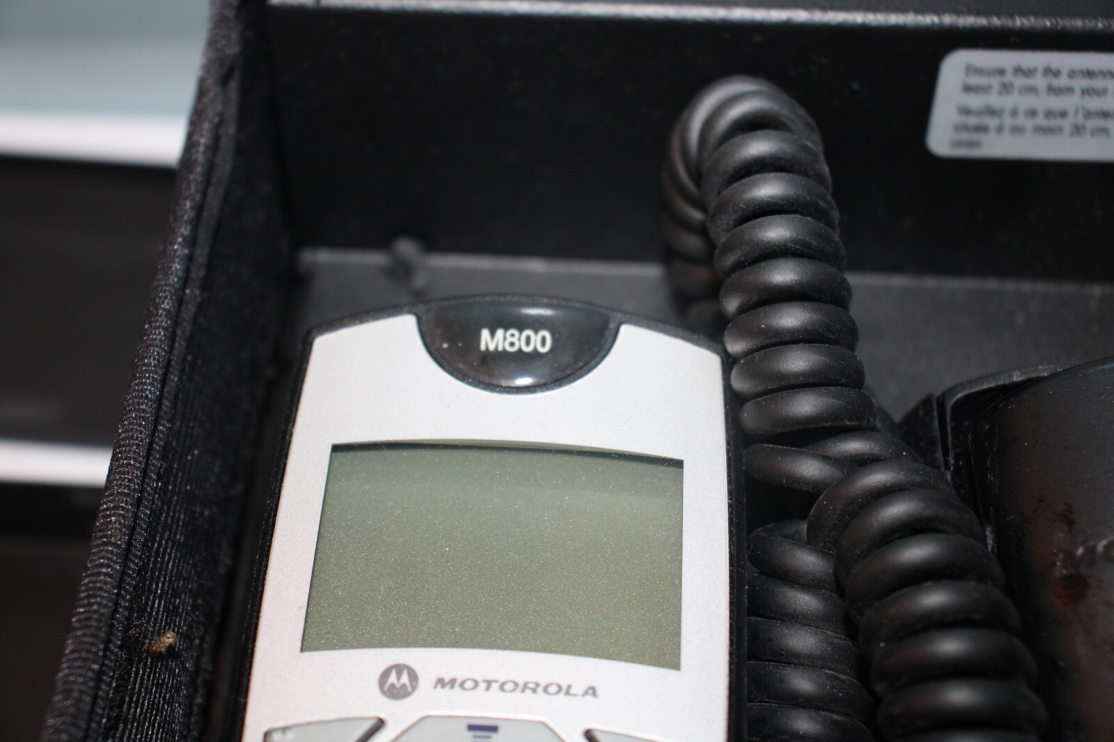 Motorola M800 CDMA Car Cellular Phone PLUS EXTRA “READ”