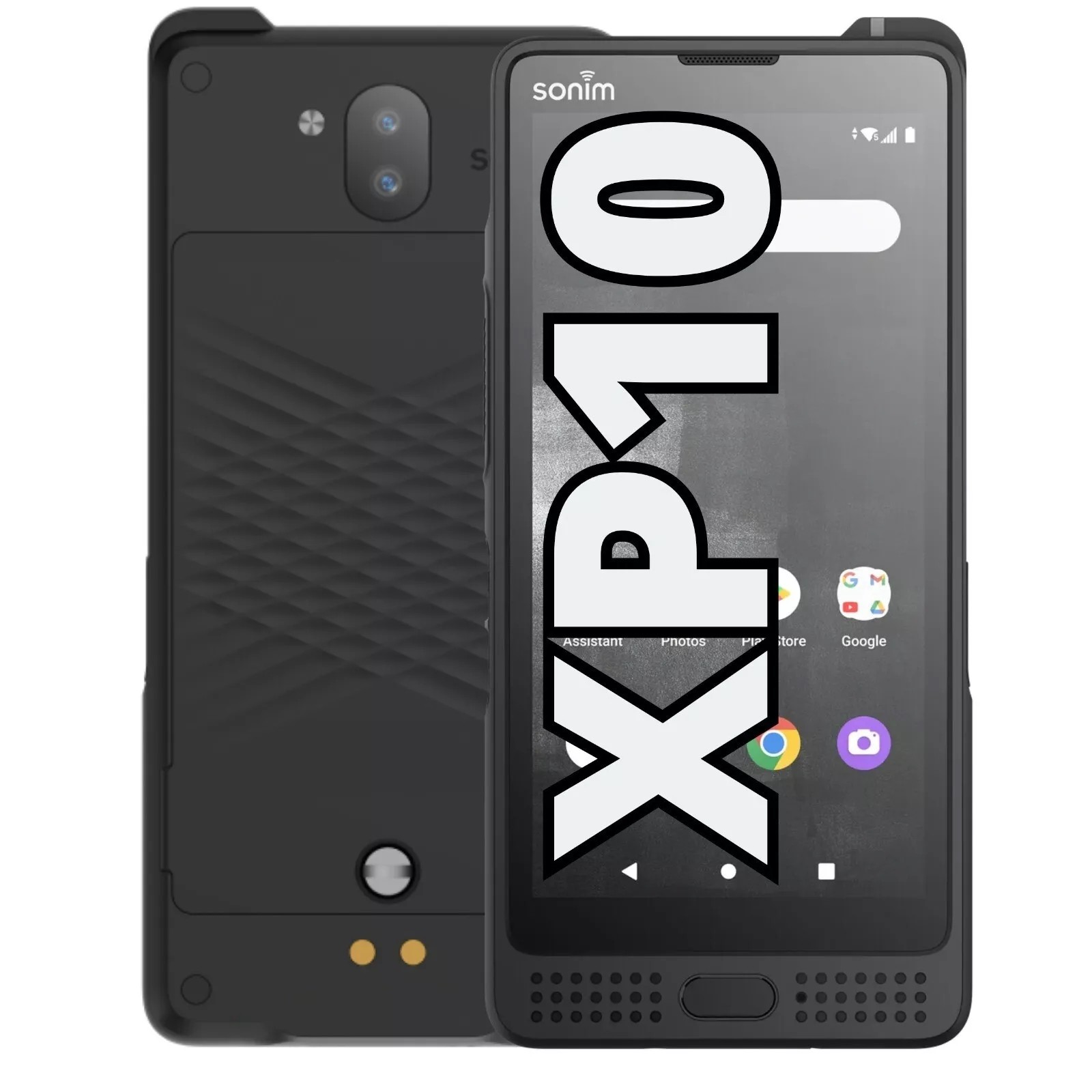 Good 6/10 Sonim XP10 XP9900 – 128 GB – Black (AT&T UNLOCKED) RUGGED