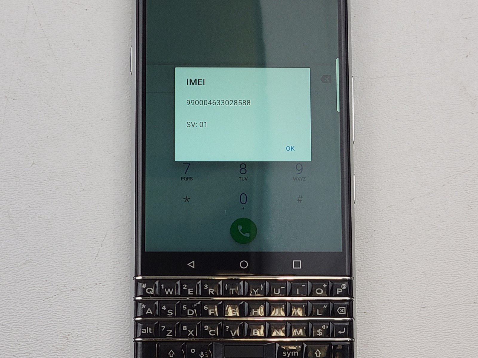 BlackBerry KeyOne (BBB100-3) 32GB (Verizon) Smartphone – *PLEASE READ* – H6626
