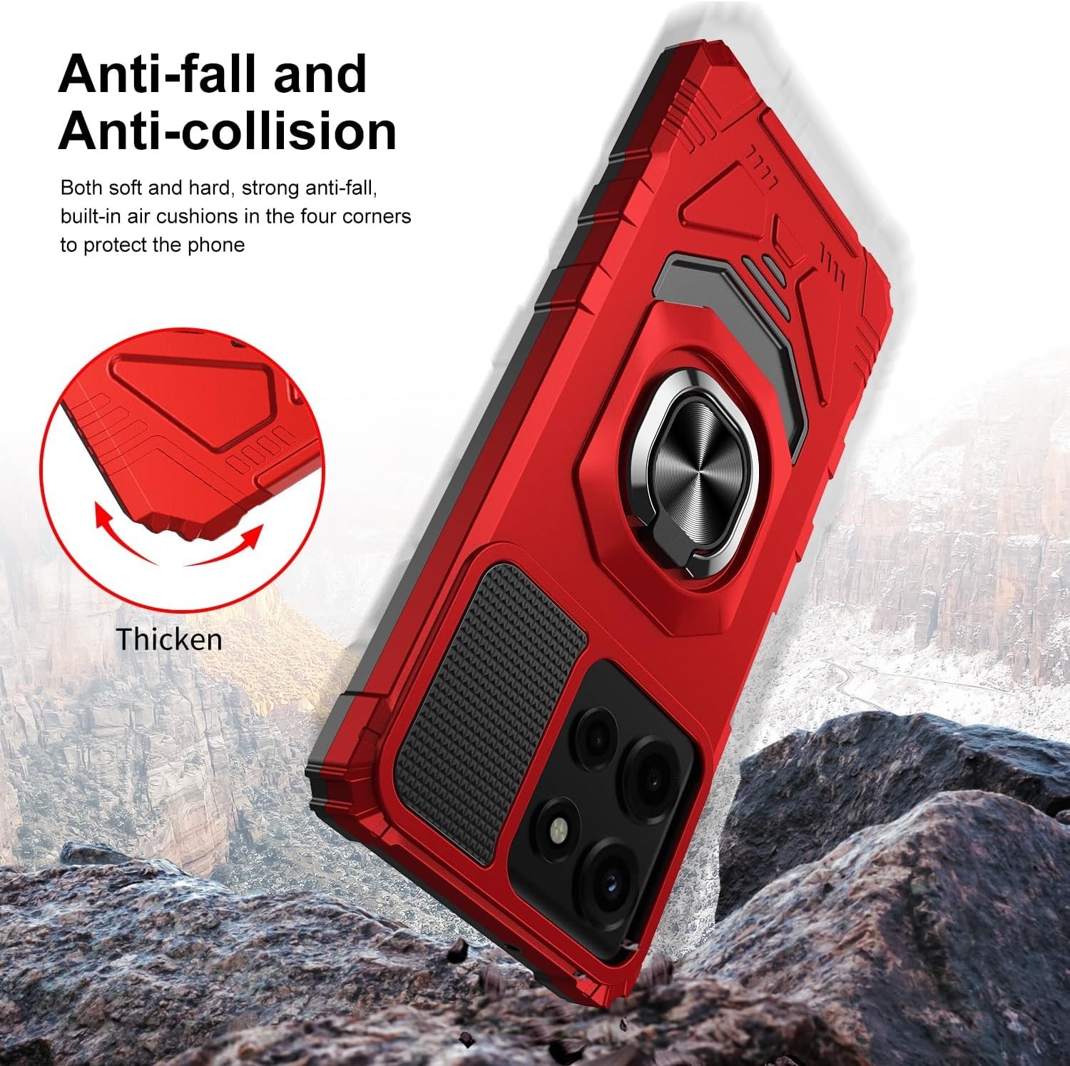 Motorola Moto G Stylus 5G 2025 Case Heavy Duty Rugged Shockproof Military Grade