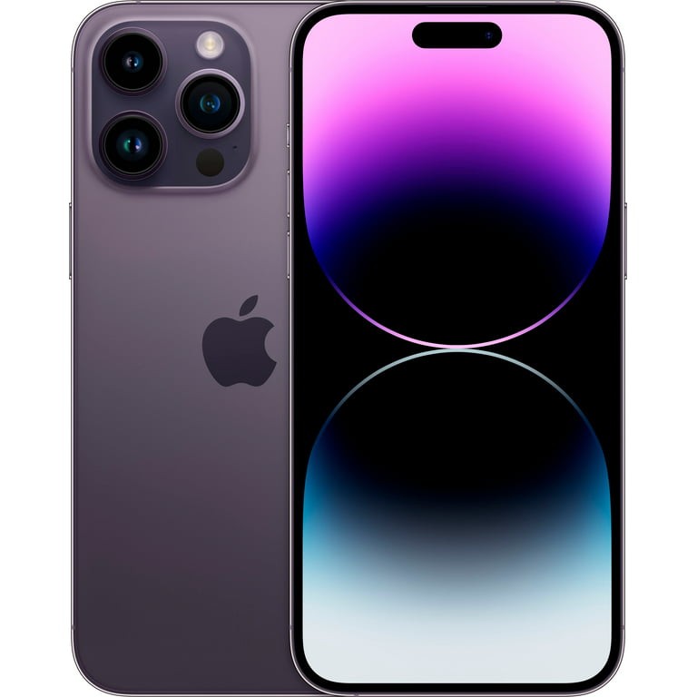 Apple iPhone 14 Pro Max A2651 (Fully Unlocked) 128GB Deep Purple (Good)