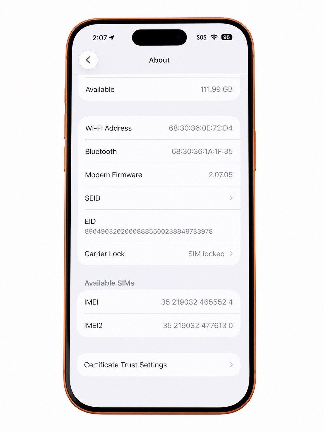Apple iPhone 17 Pro 256 GB Cosmic Orange (Xfinity)