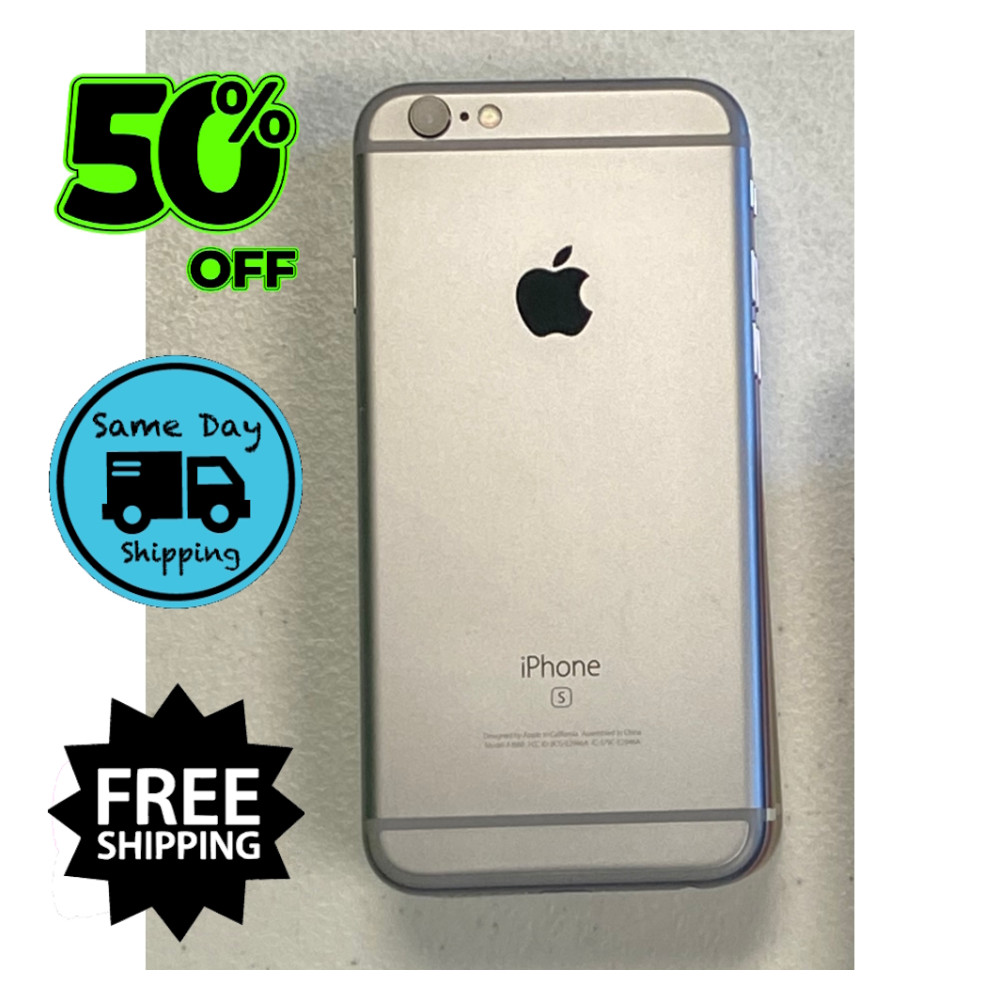 Apple iPhone 6s Unlocked – 16GB/32GB/64GB/128GB Silver/Gray – Free Ship