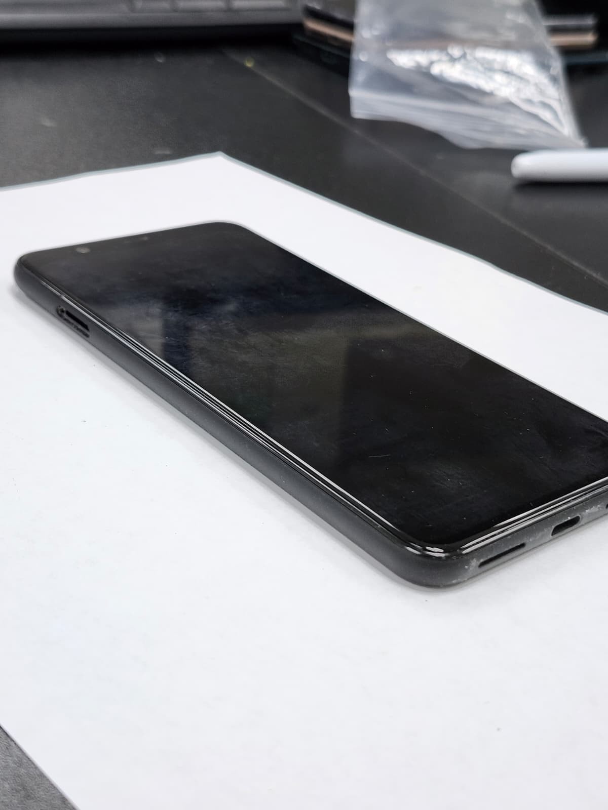 DEFECTIVE – Google Pixel 4 XL – 64GB – Black – T-Mobile – G020J – 12245