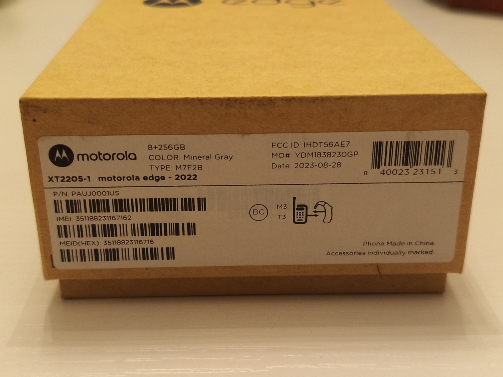 Motorola Edge 2022 256GB Unlocked