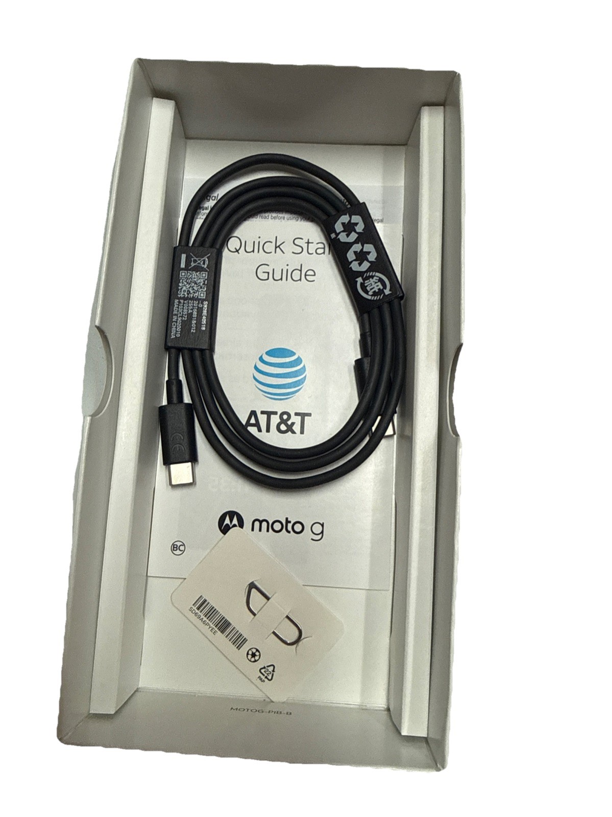 Moto G 2025 AT&T Prepaid with $45 Plan Included