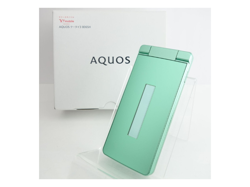 SHARP AQUOS KEITAI 3 GREEN RAM Factory Unlocked Flip Phone 3.4 FROM JAPAN NEW