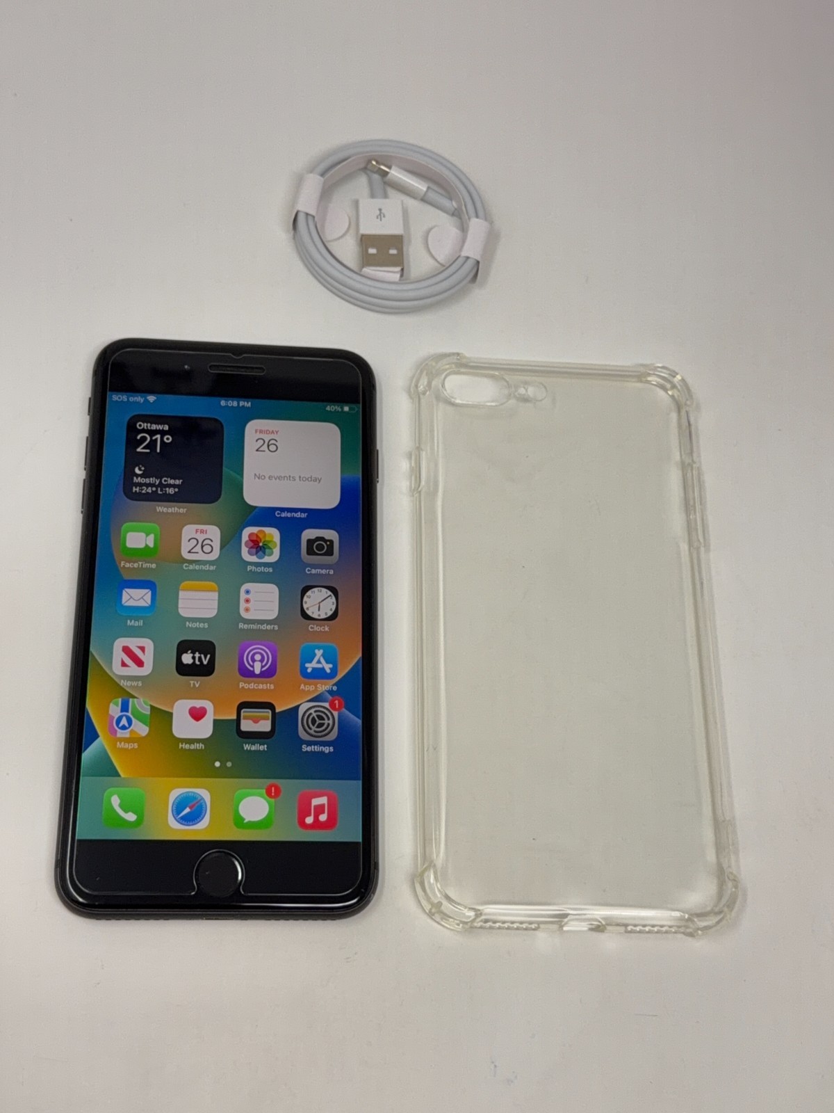 Apple iPhone 8 Plus (A1897) – 64GB Factory Unlocked Space Gray – Good #2