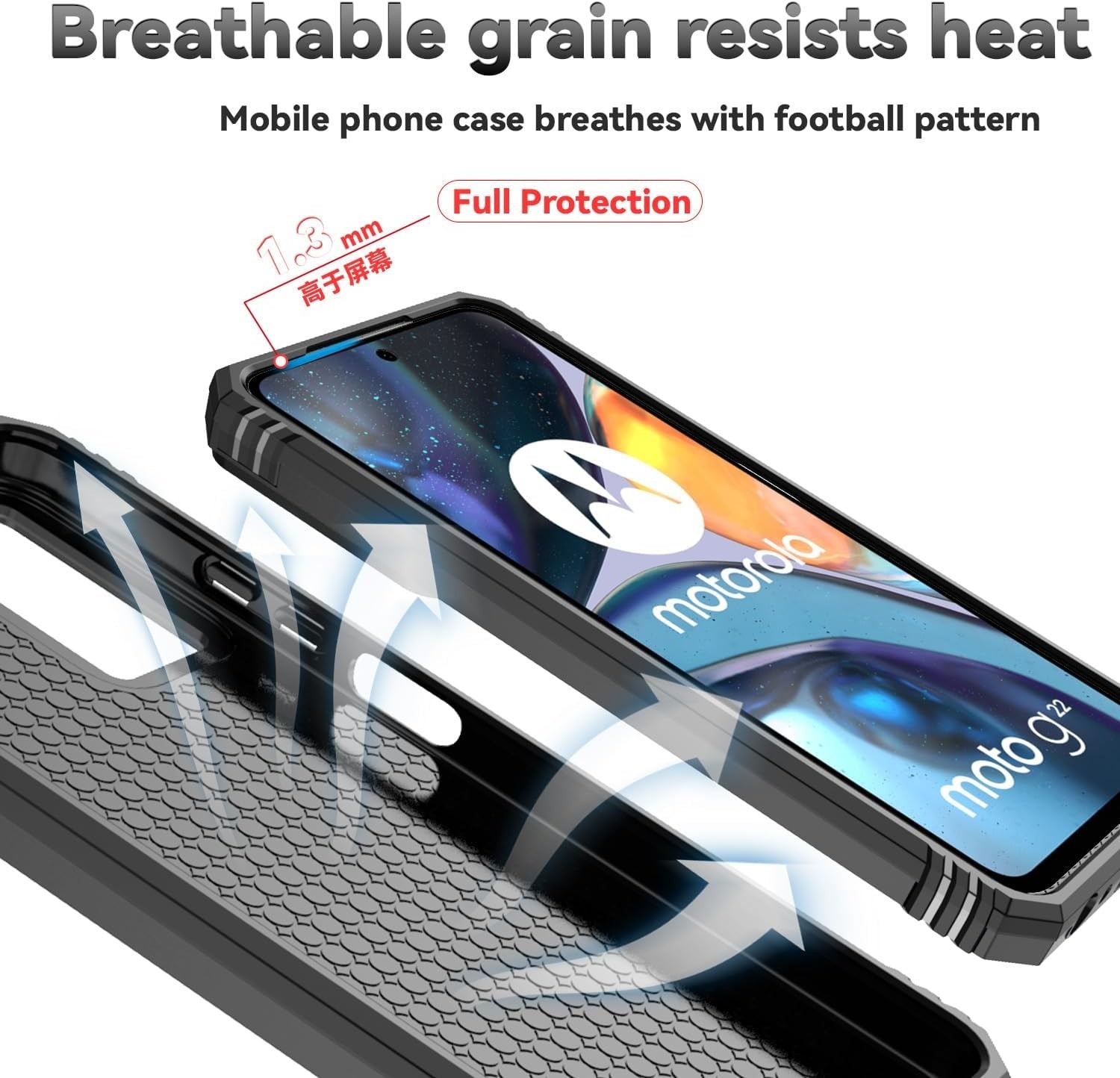 For Motorola Moto G Power 5G 2024 Case with Military Grade, Slide Camera Cover