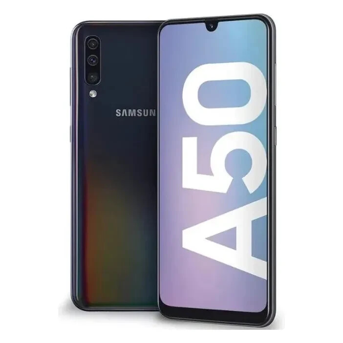 Samsung Galaxy A50 SM-A505U 64GB Factory Unlocked Black Smartphone