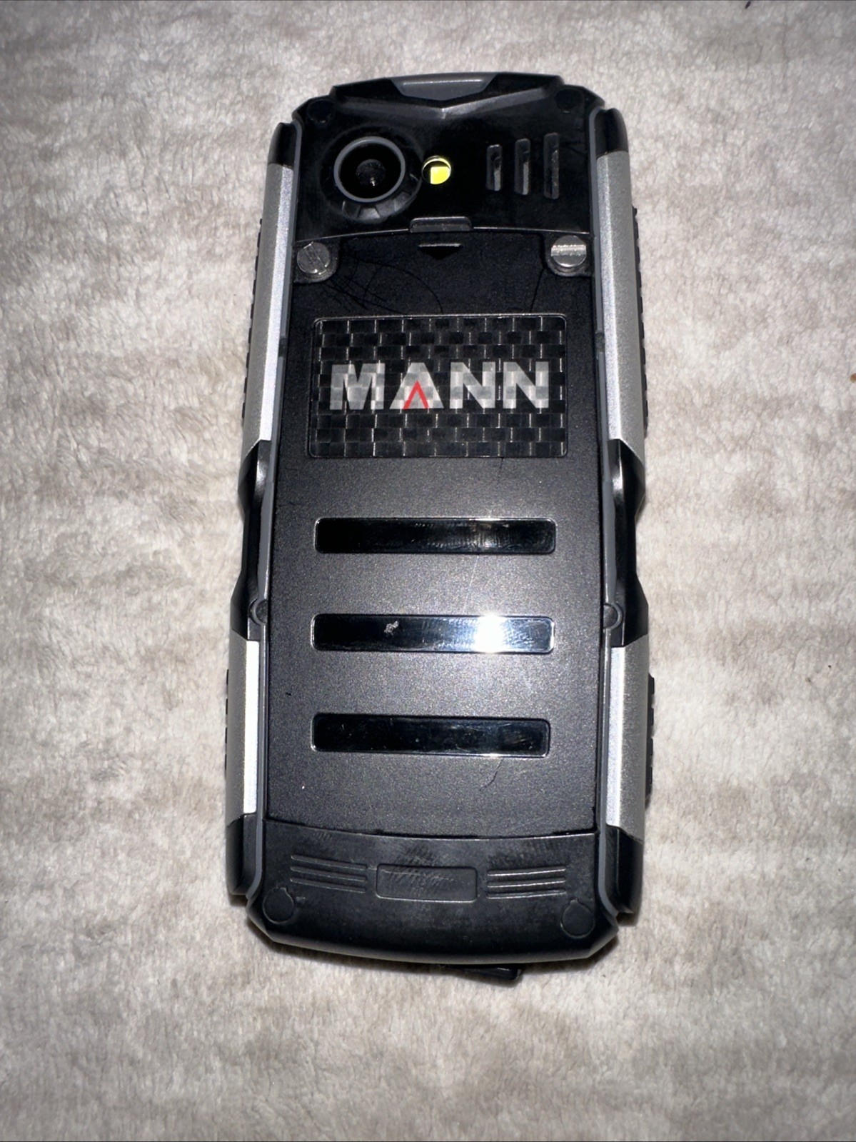 MANN ZUG S Yellow GSM Cell Phone GSM 850/900/1800/1900MHz