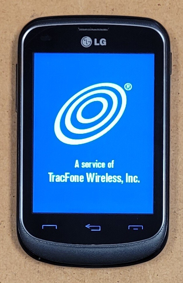 LG 305C / LG305C – Black and Gray ( TracFone ) Very Rare CDMA Cellular Phone