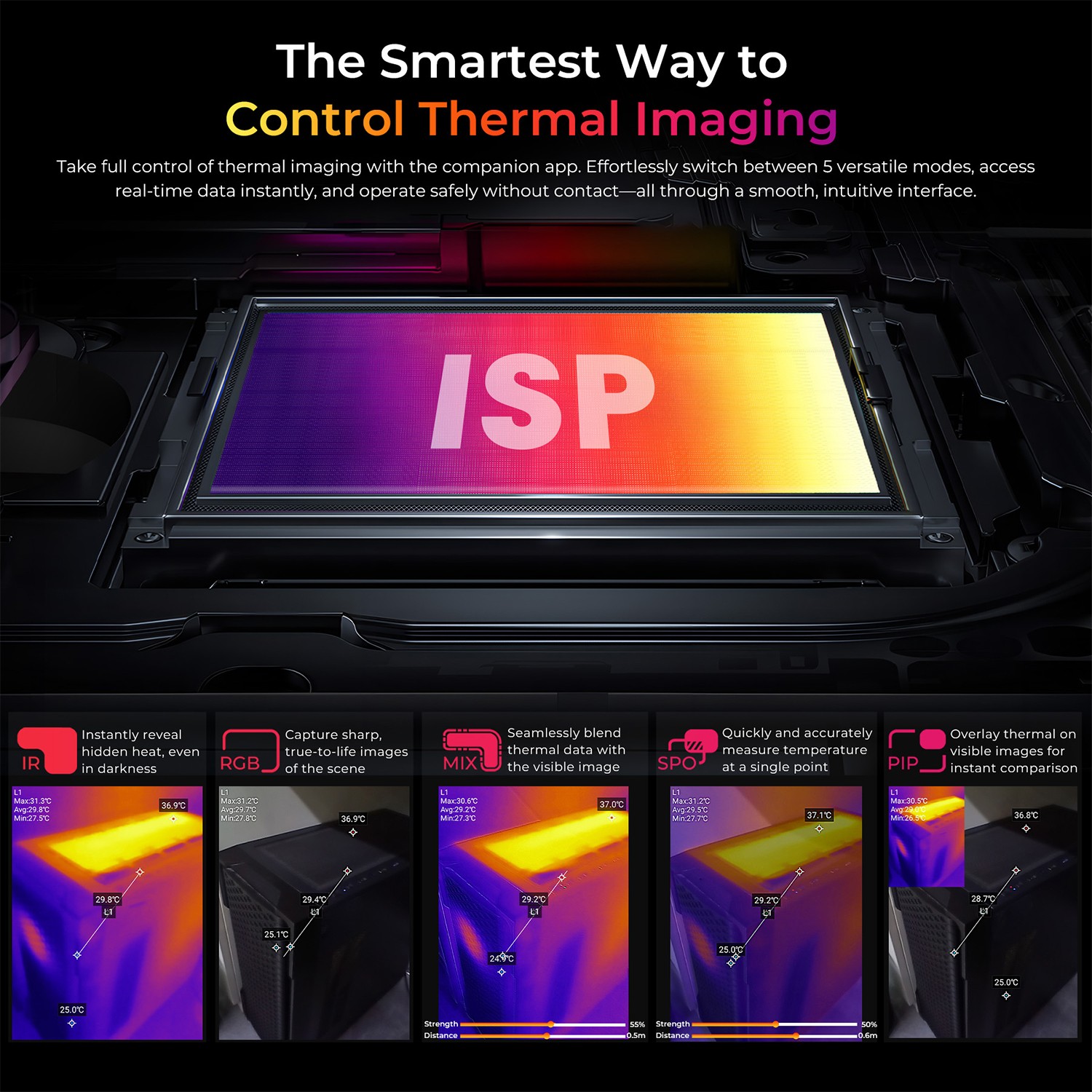 OUKITEL WP55 Ultra 5G Rugged Phone 108MP Thermal Imaging Camera 36GB+512GB NFC
