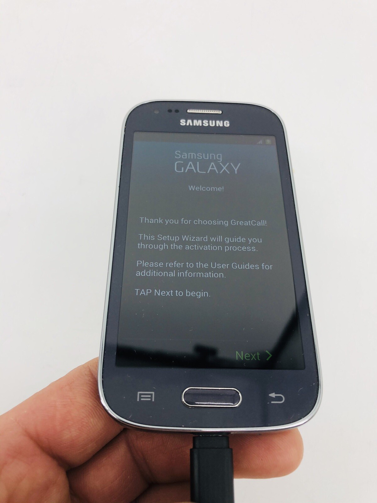 Samsung Galaxy Stardust SM-G310R5 GreatCall Smartphone Wi-Fi Senior Alert