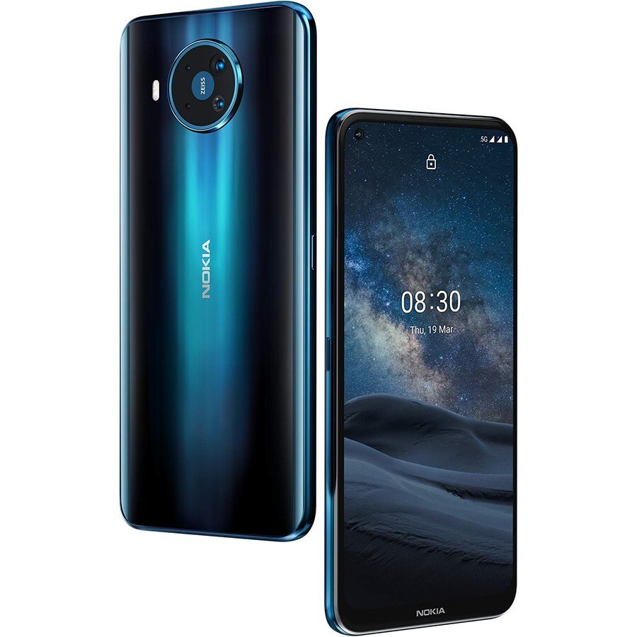 Unlocked Nokia 8.3 5G 64G DUAL SIM WiFi Fingerprint Polar Night Blue OPEN BOX