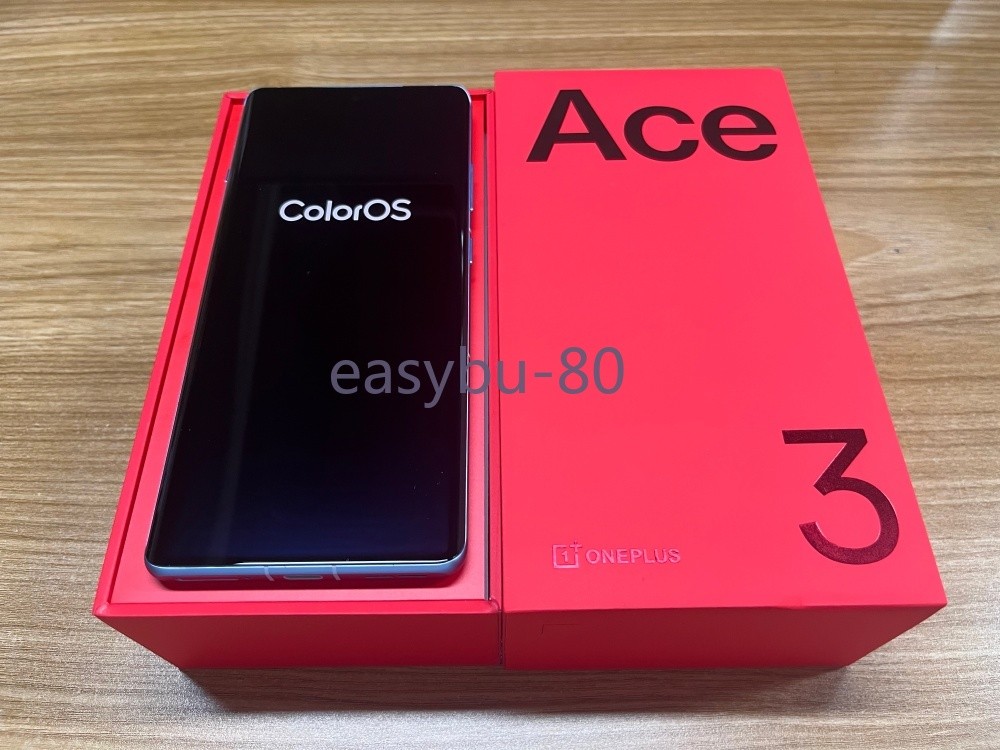Unlocked OnePlus Ace 3 (12R) 5G 256/512GB Dual SIM Android Googleplay Phone