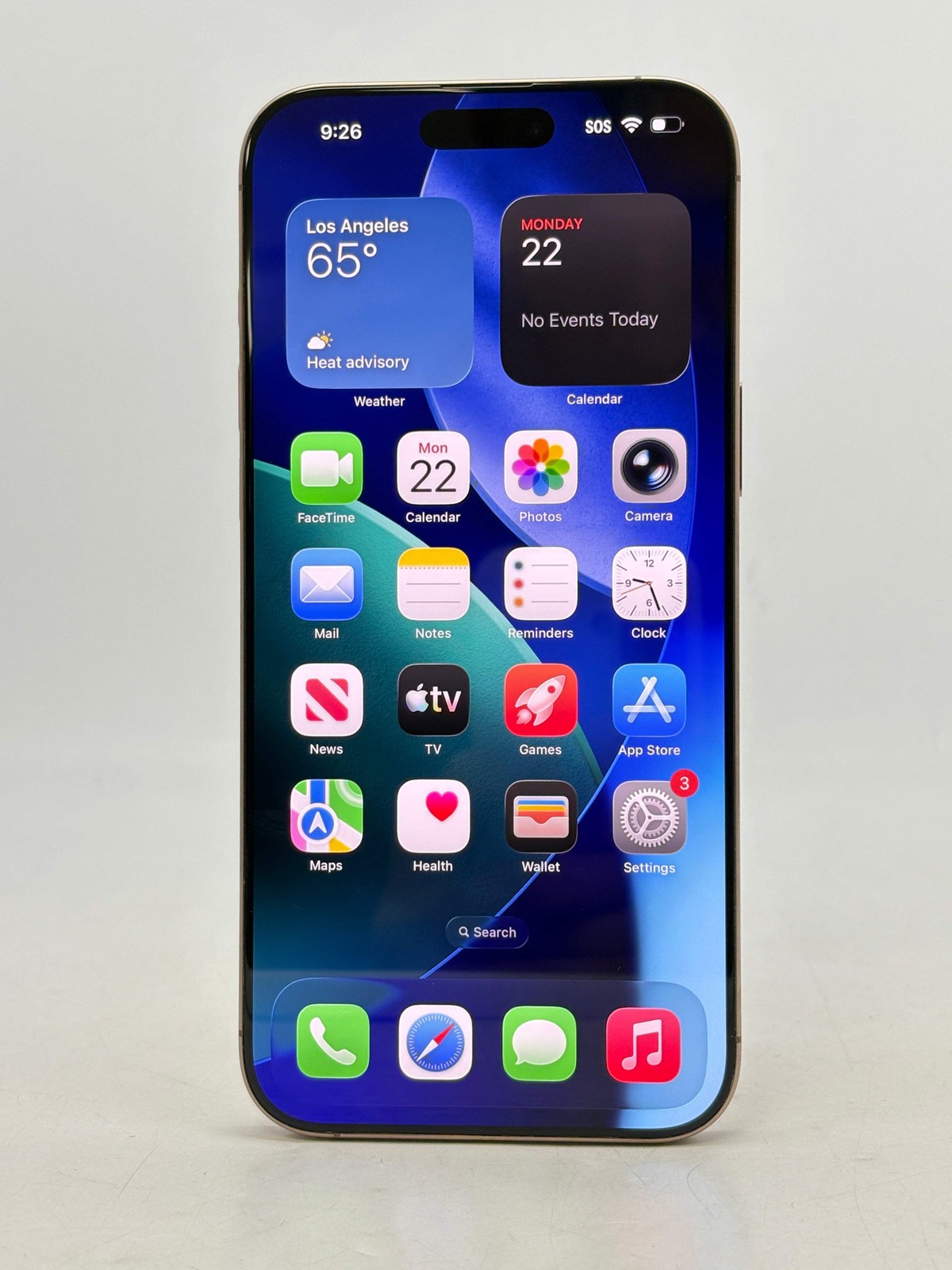 AT&T Apple iPhone 16 Pro Max 6.9″ A3084 256GB BH92% Desert Titanium