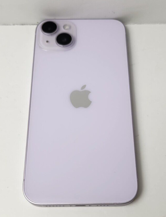 Apple iPhone 14 Plus T-Mobile 128GB Purple Good Condition Battery 86%