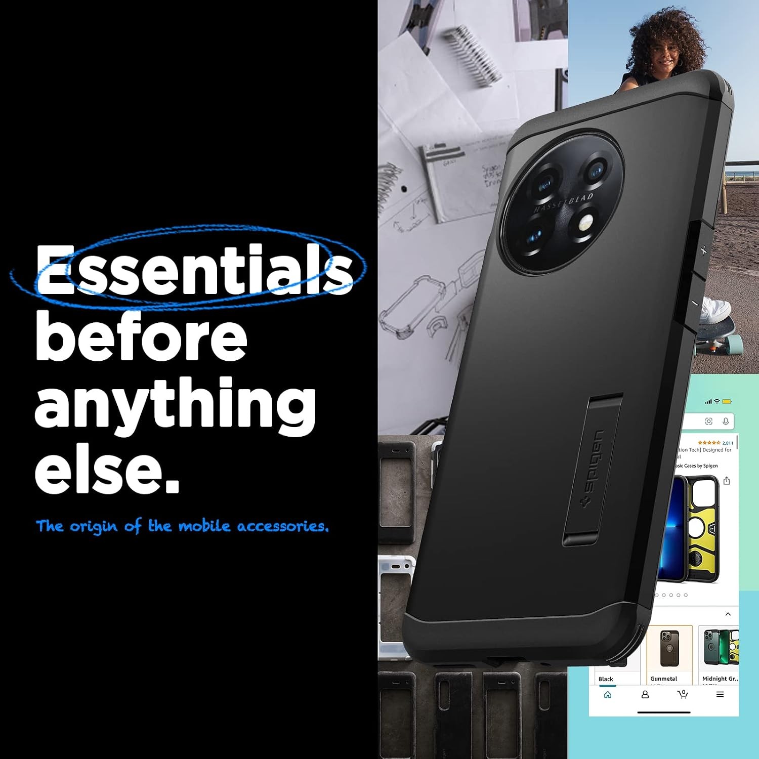 Tough Armor Case for OnePlus 11 5G – Black