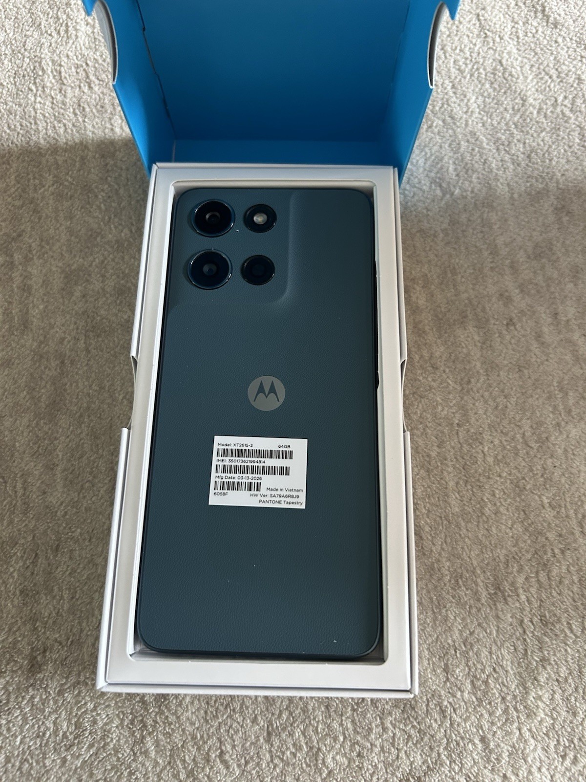 Motorola Moto G Play 5G (2026) 64GB, 6.7″ – At&t Prepaid Smartphone