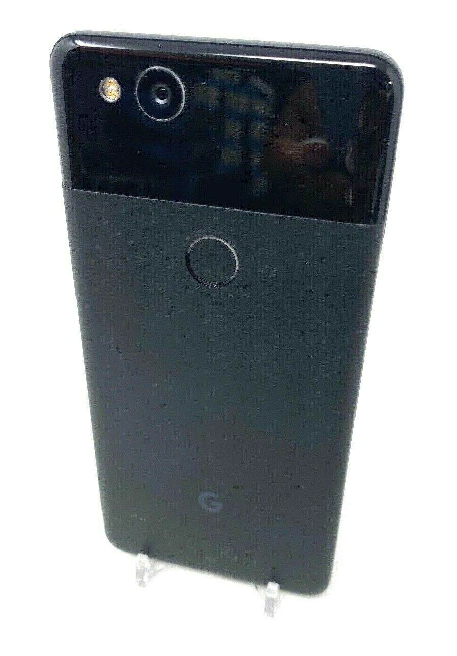 Google Pixel 2(G011A) 64GB GSM Unlocked Black Android Smartphone *Fair*