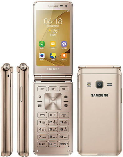 Samsung Galaxy Folder 2 SM-G160N 1-SIM WIFI 4G Flip Smartphone Unlocked Original
