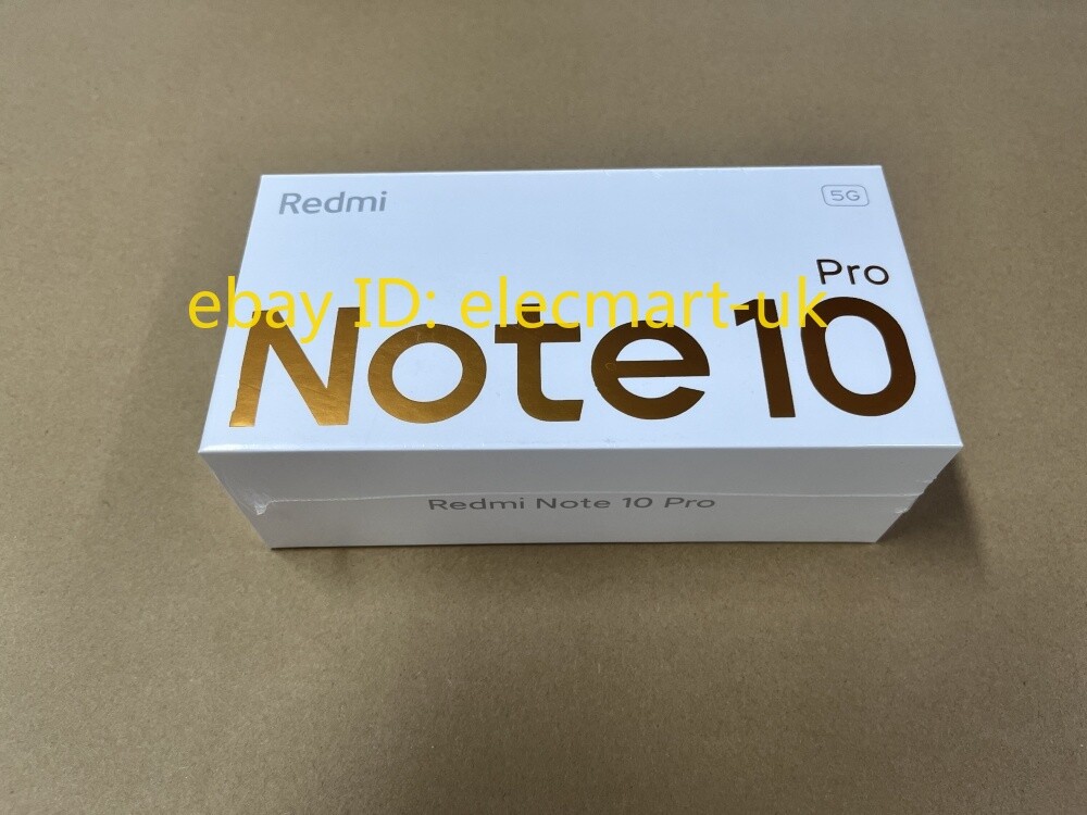 Xiaomi Redmi Note 10 Pro 5G 6/128GB Dual SIM 64MP Unlocked 5100mAh Octa-core