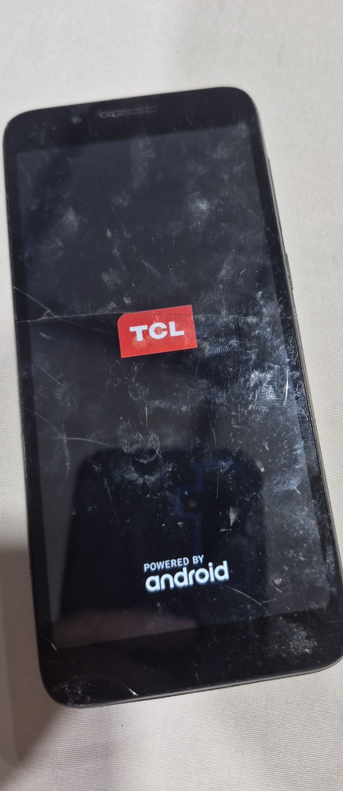 Alcatel Avalon V (TCL 5059S) 16GB Gray (Verizon) FOR PARTS Only Powers Up Charge