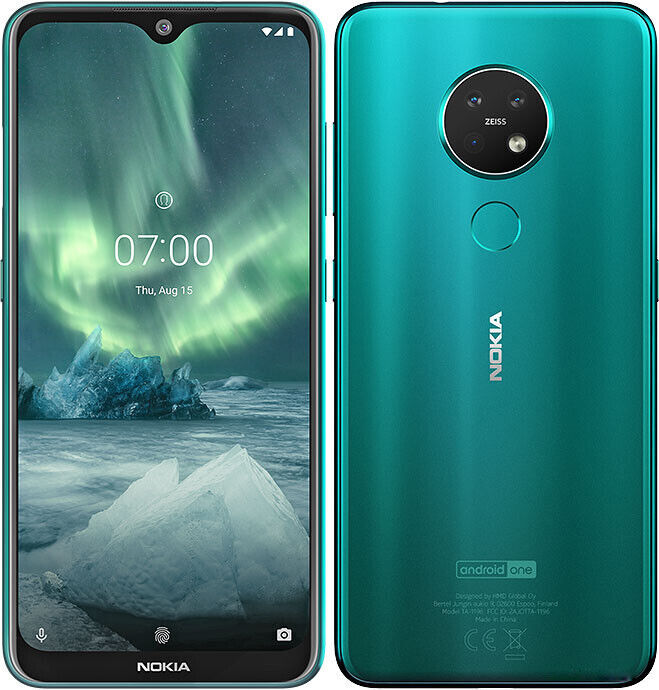 Nokia 7.2 Single/Dual SIM 4G LTE 64/128GB ROM 5.3″ Android Phone 13.0MP