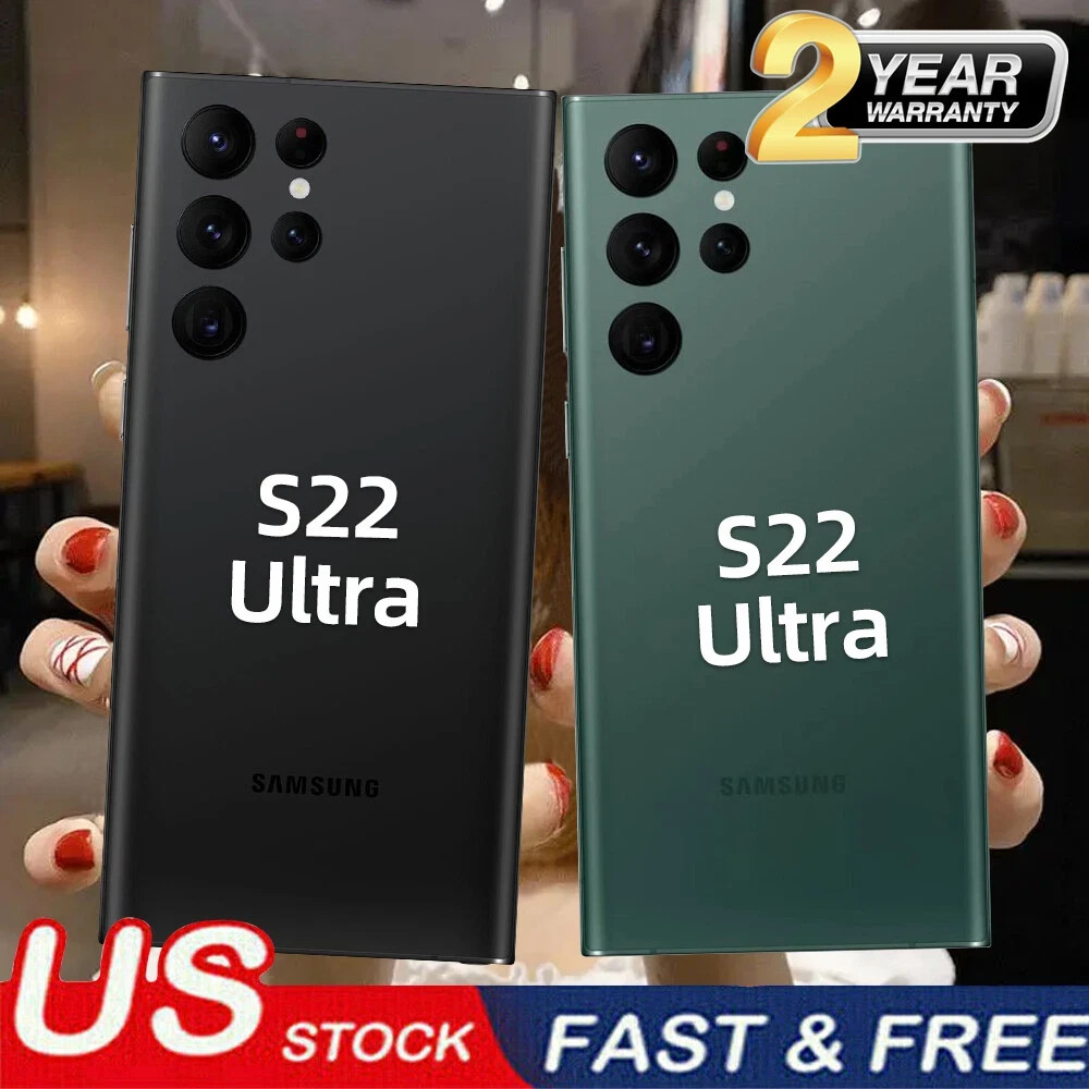 NEW SEALED Samsung Galaxy S22 Ultra (5G) SM-S908U 128/256/512GB Factory Unlocked