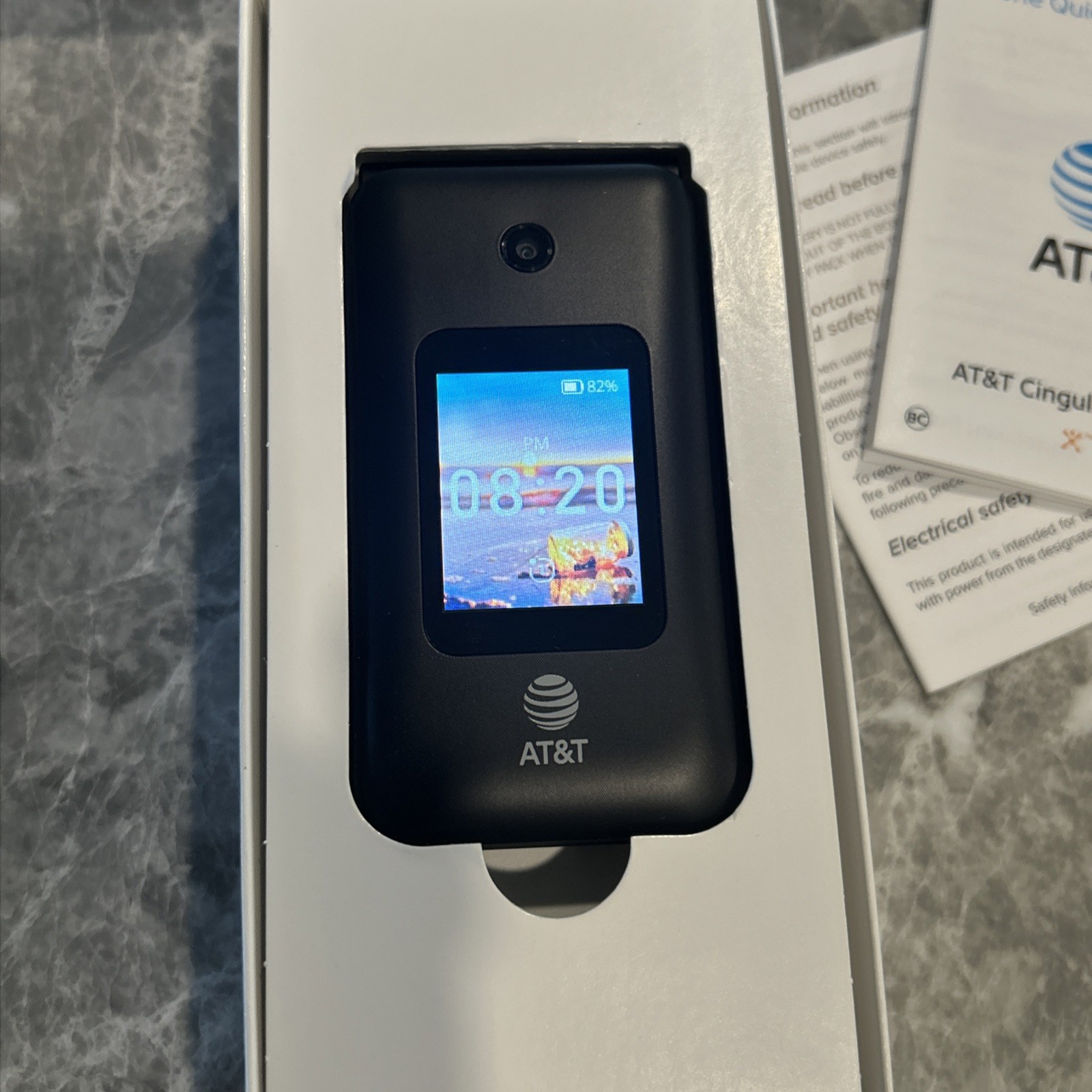 AT&T Cingular Flex – 4 GB – Black (AT&T) FLIP IV FLIP 4 U102AA 4G FLIP SMARTFLIP
