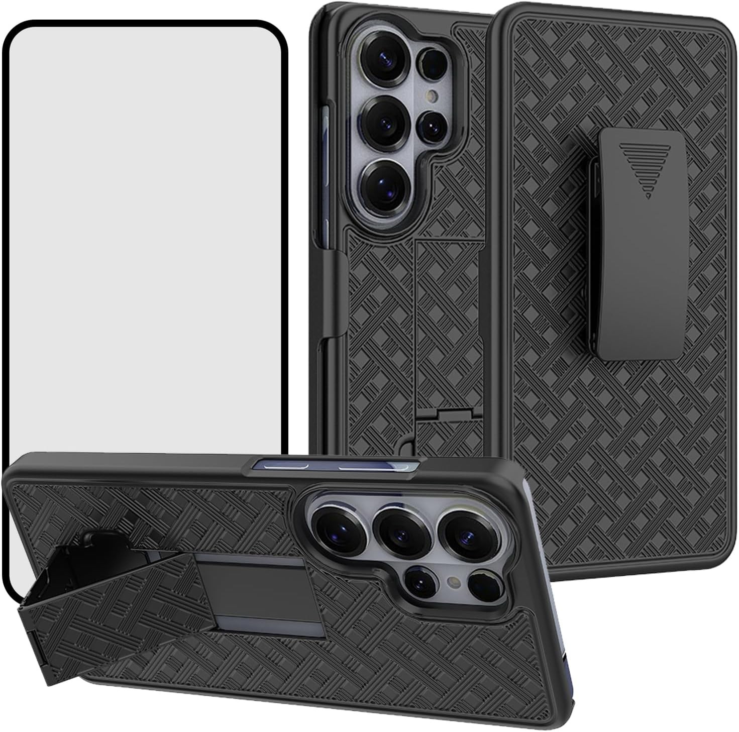 Case & Screen Protector for Samsung Galaxy S26 Ultra Slim Shockproof Holster