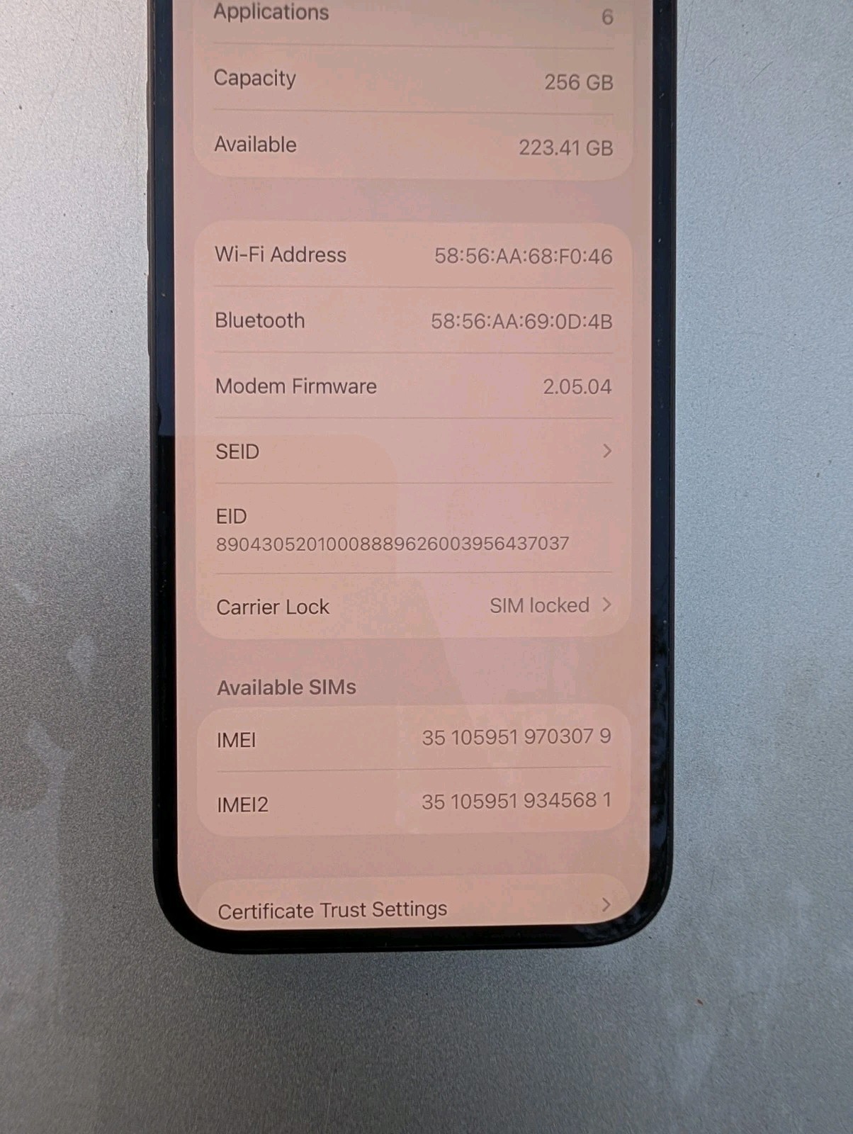 Apple iPhone 17e – 256 GB – Black (Dish Boost Mobile) – Excellent Conditn 🔋100%