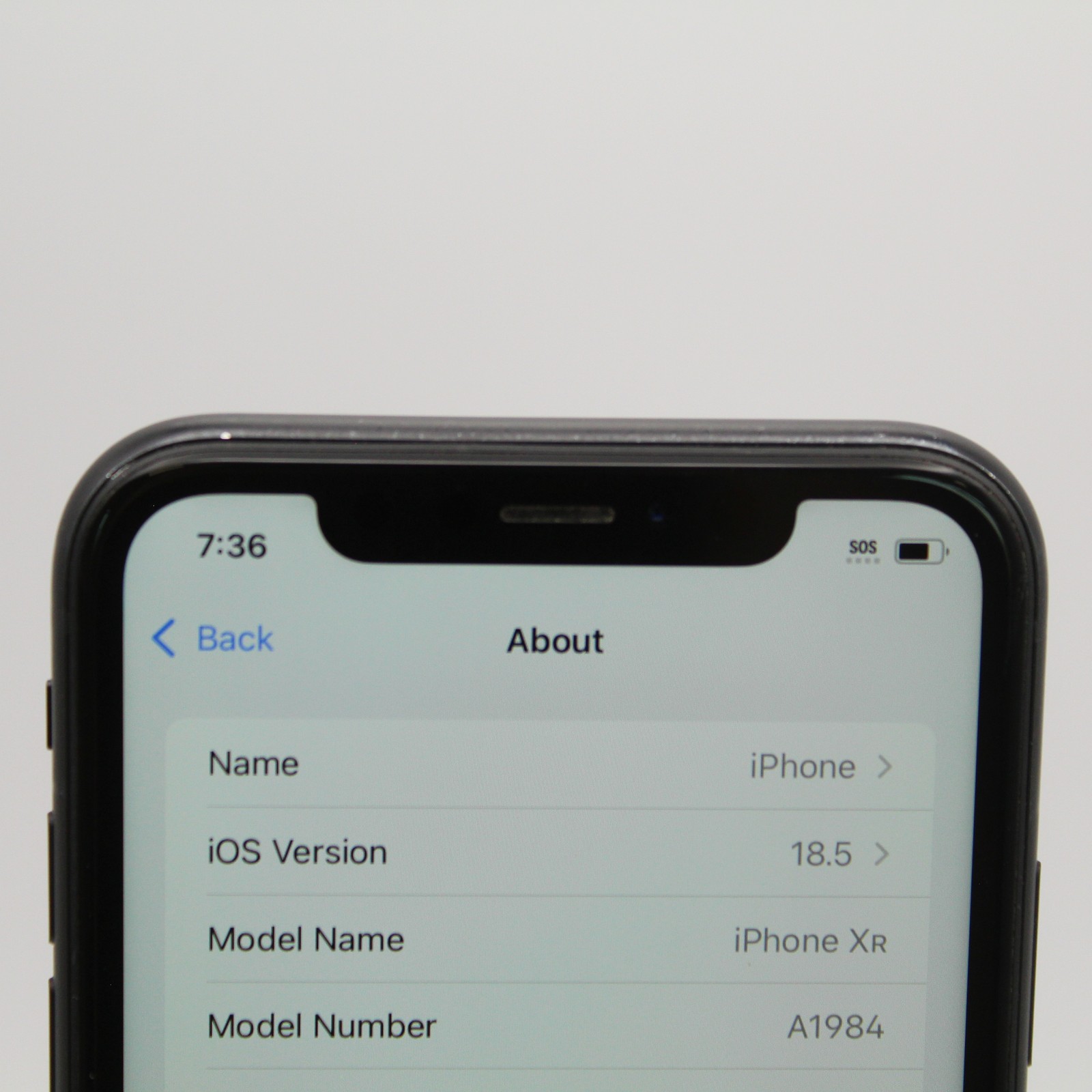 Apple iPhone XR A1984 128GB Good Condition | Black | UNLOCKED