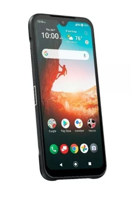 Good 6/10 DuraSport 5G UW C6930 – 64 GB – Black (Verizon) Rugged phone