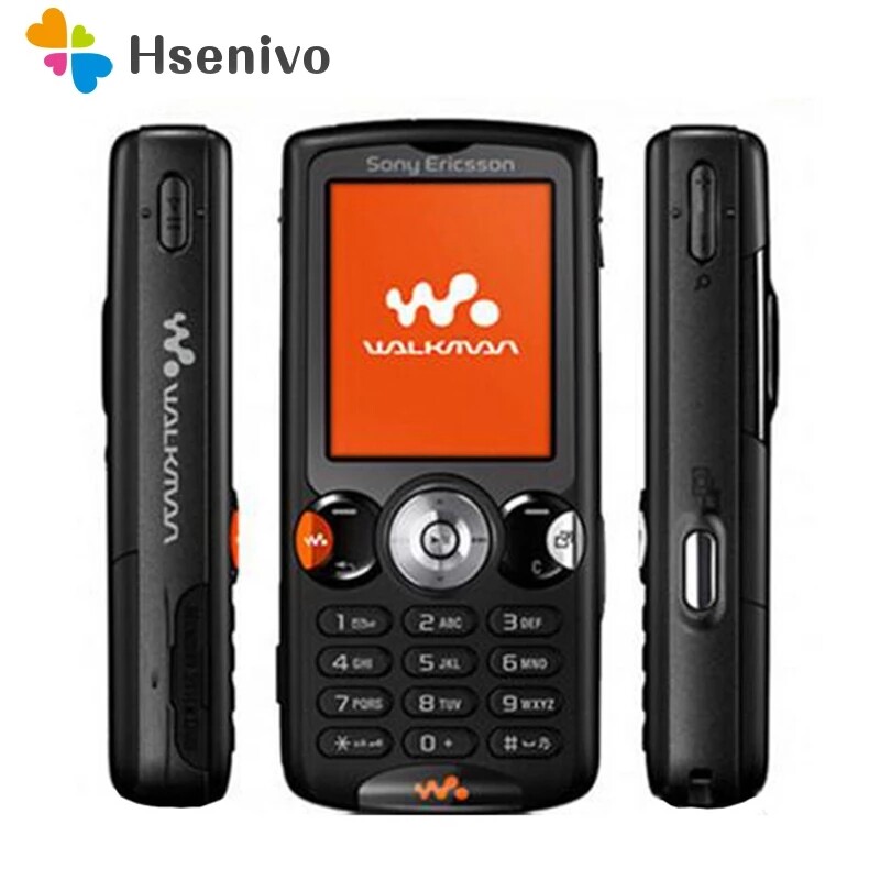 Sony Ericsson Sony Ericcson Walkman W810i – Satin black white(Unlocked) Cellular