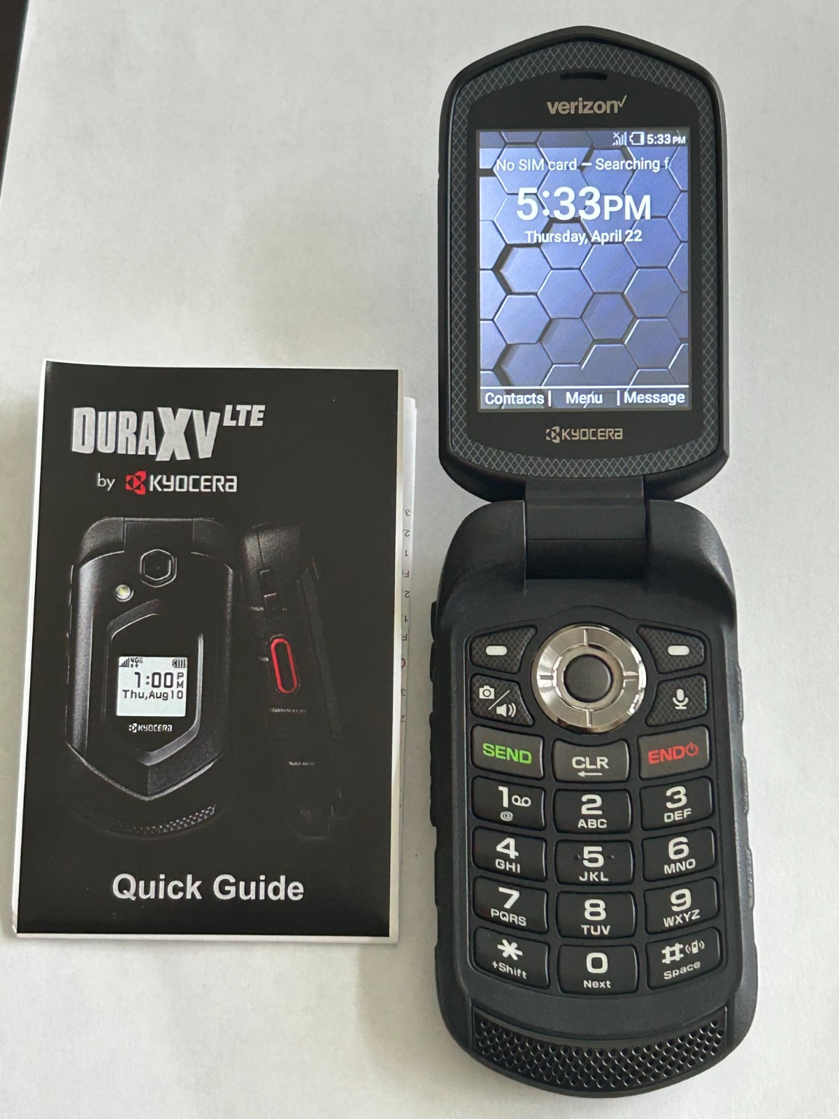 Kyocera E4610 DuraXV Verizon Unlocked 4G LTE Rugged Camera Flip Phone has Issues