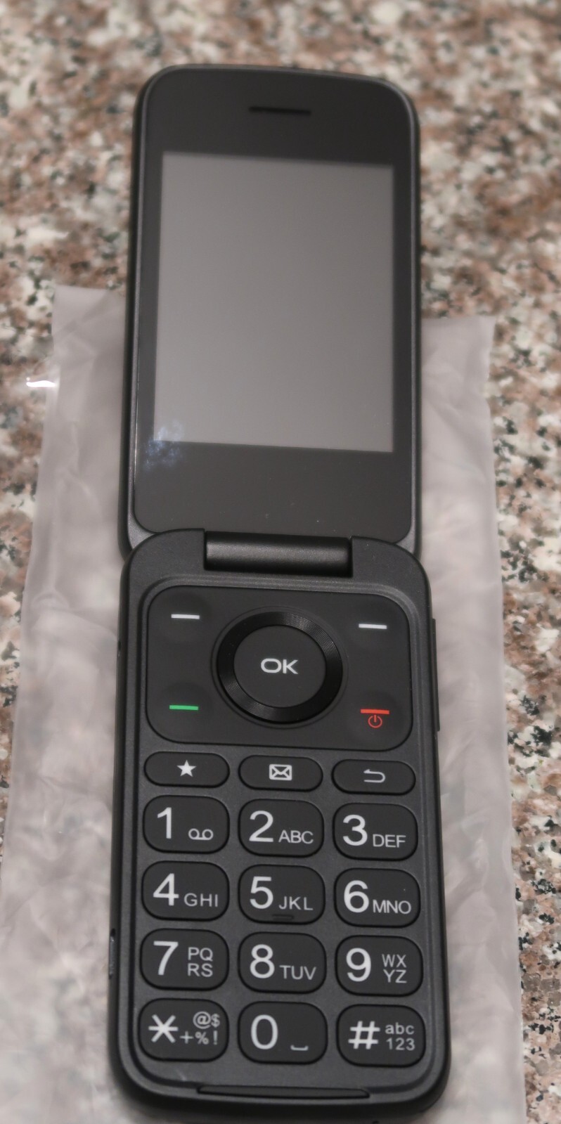Verizon TCL Flip Pro 2.8″ Display Slate Gray TCL-4056SPP Prepaid New Open Box