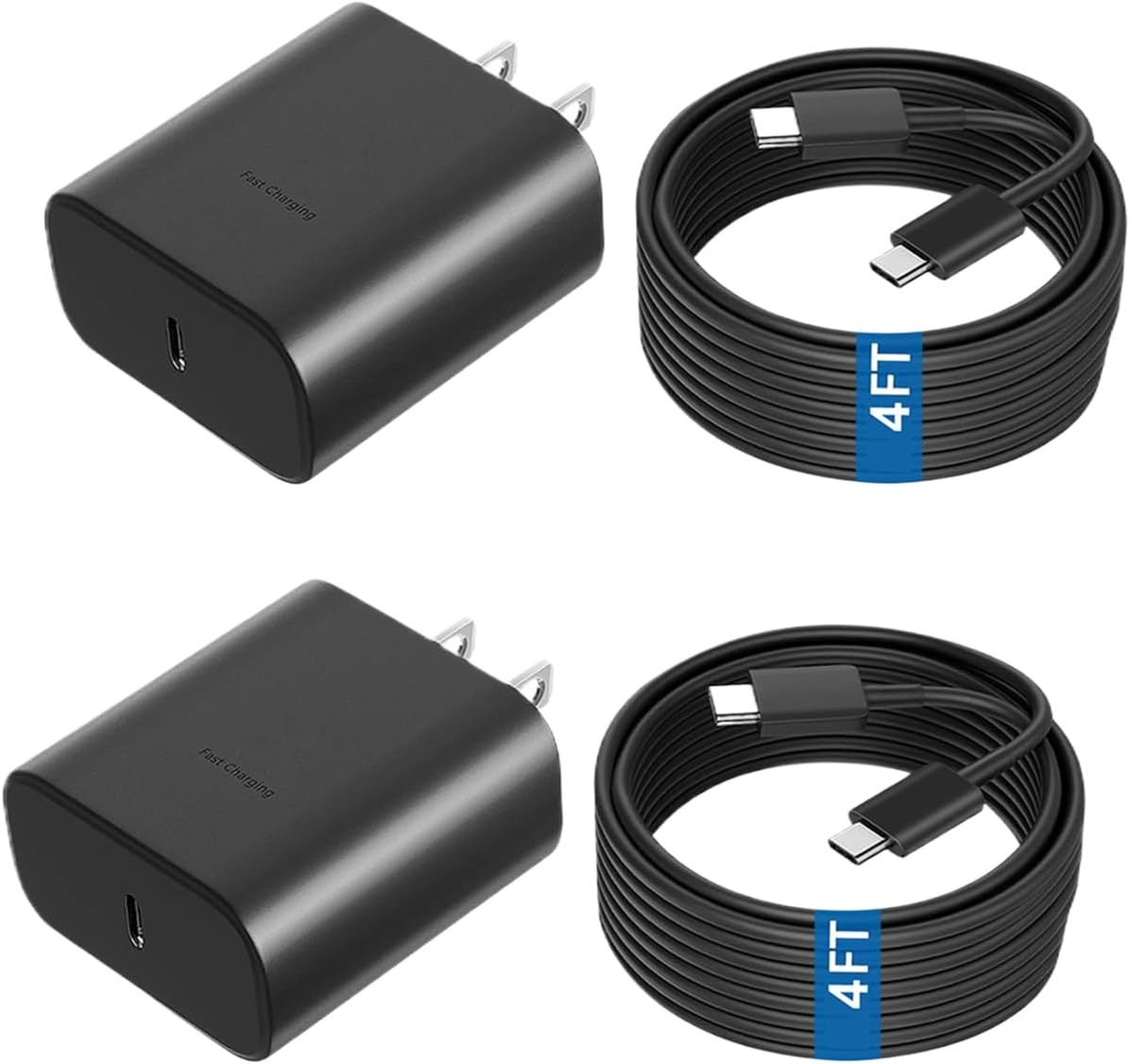 Super Fast 45W USB-C Wall Charger Compatible with Samsung S22/S21/S20