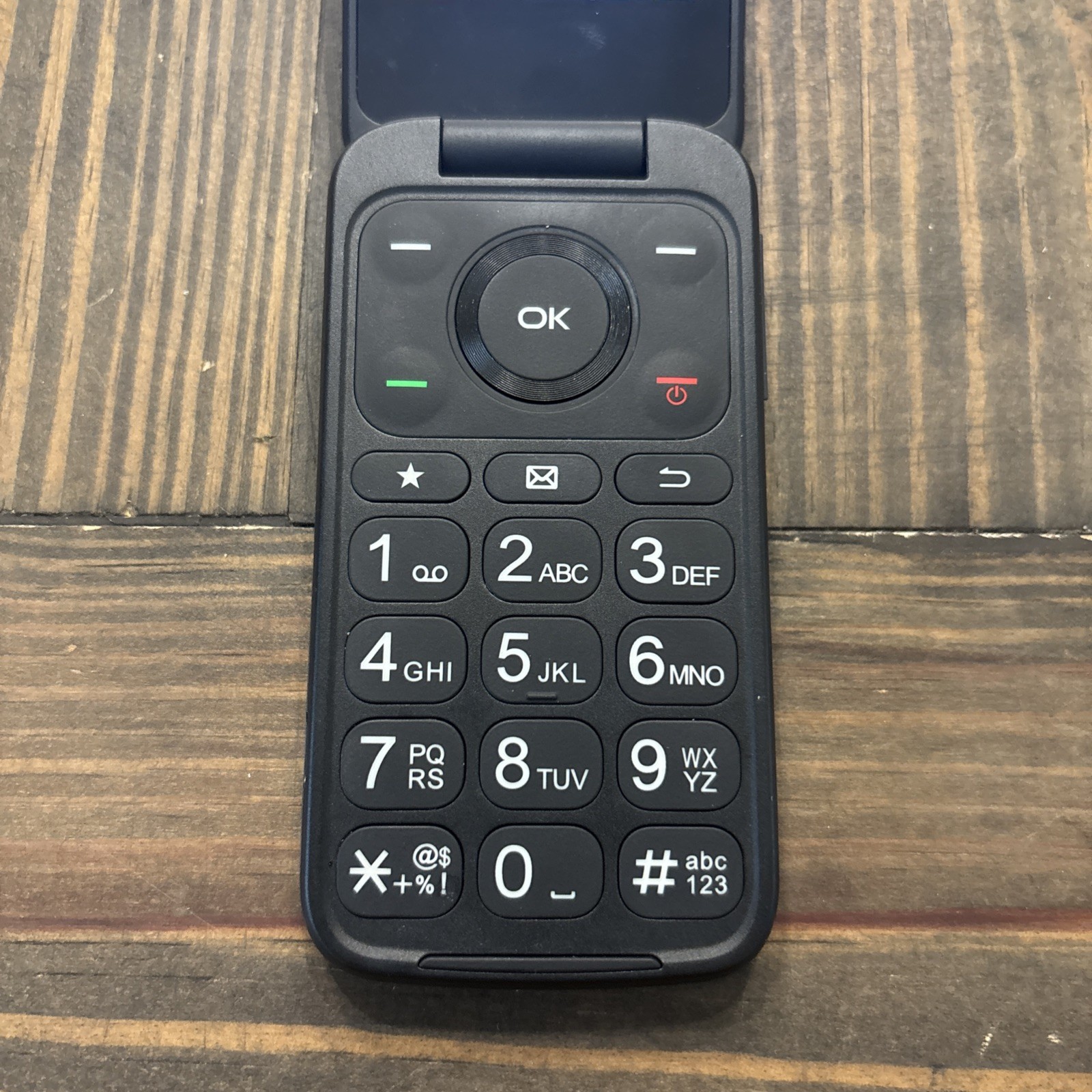TCL Flip Pro 4G LTE Basic Flip VERIZON NO SIM (4056SPP)(Slate Gray)
