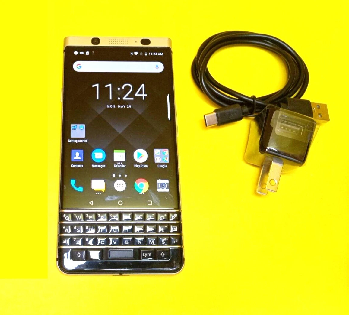 *SPACE BAR HARD PRESS* BLACKBERRY KEYONE 32GB UNLOCKED CELL PHONE CELLULAR 4G
