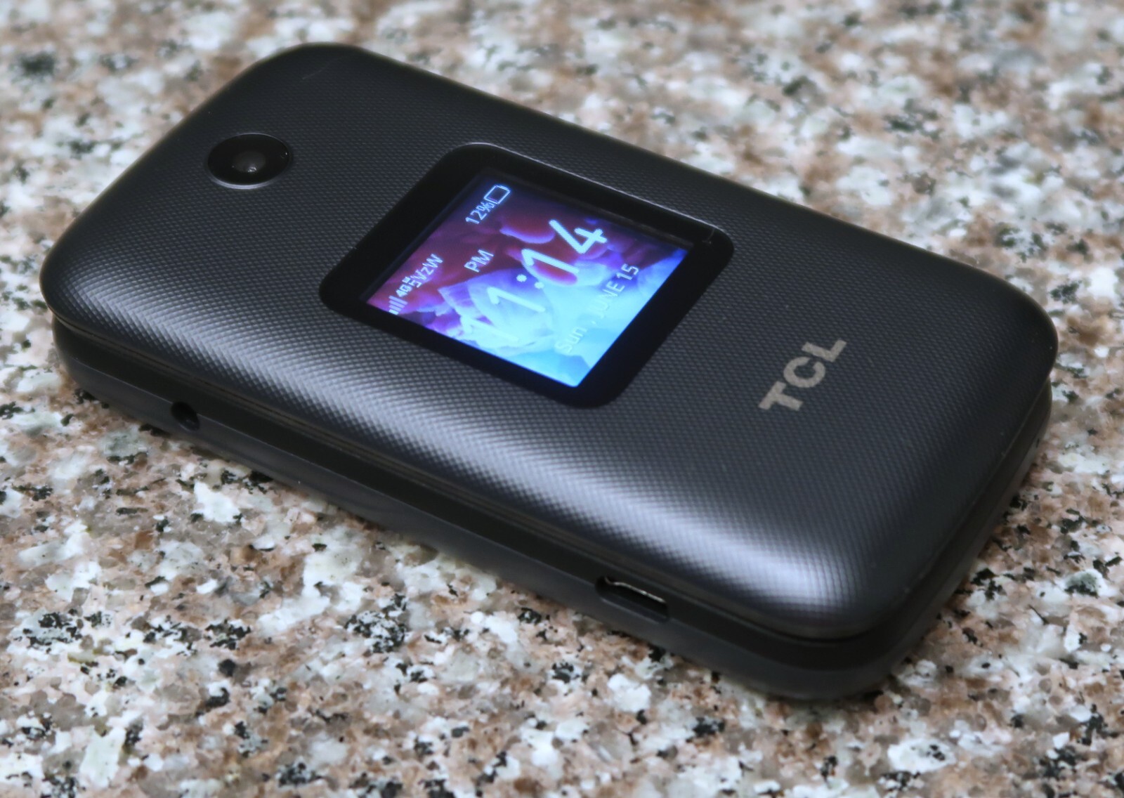 Verizon TCL Flip Pro 2.8″ Display Slate Gray TCL-4056SPP Prepaid New Open Box